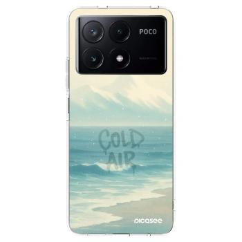 Picasee silikonska prozirna maskica za Xiaomi Poco X6 Pro - COLD AIR