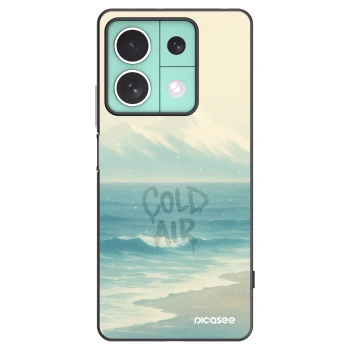 Picasee crna silikonska maskica za Xiaomi Redmi Note 13 5G - COLD AIR