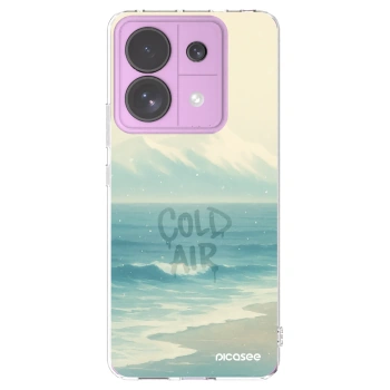 Picasee silikonska prozirna maskica za Xiaomi Redmi Note 13 Pro 5G - COLD AIR