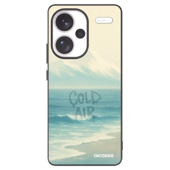 Picasee crna silikonska maskica za Xiaomi Redmi Note 13 Pro+ 5G - COLD AIR