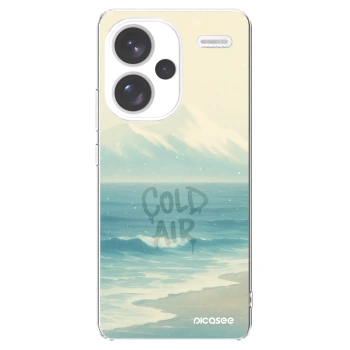Picasee silikonska prozirna maskica za Xiaomi Redmi Note 13 Pro+ 5G - COLD AIR