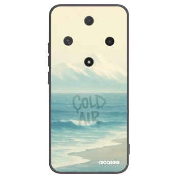 Picasee crna silikonska maskica za Honor Magic6 Lite 5G - COLD AIR