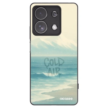 Picasee crna silikonska maskica za Xiaomi Redmi Note 13 Pro 4G - COLD AIR