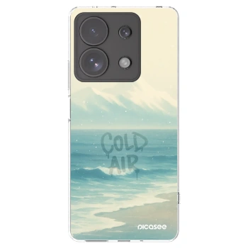 Picasee silikonska prozirna maskica za Xiaomi Redmi Note 13 Pro 4G - COLD AIR