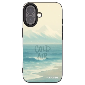 Picasee crna silikonska maskica za Apple iPhone 16 - COLD AIR