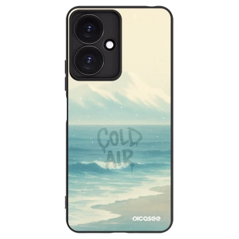 Picasee crna silikonska maskica za Xiaomi Redmi 13C 5G - COLD AIR