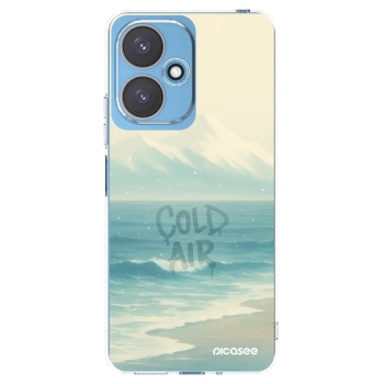 Picasee silikonska prozirna maskica za Xiaomi Redmi 13C 5G - COLD AIR