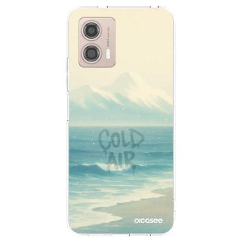 Picasee silikonska prozirna maskica za Motorola Moto G53 5G - COLD AIR