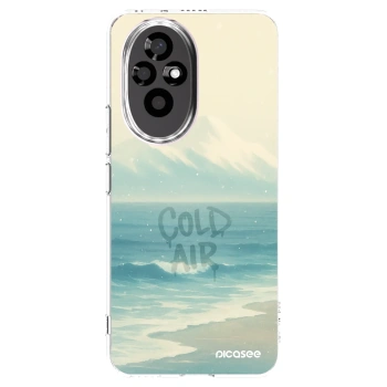 Picasee silikonska prozirna maskica za Honor 200 5G - COLD AIR