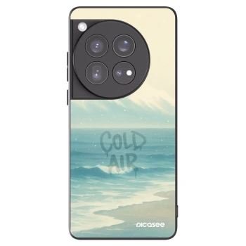 Picasee crna silikonska maskica za OnePlus 12 5G - COLD AIR
