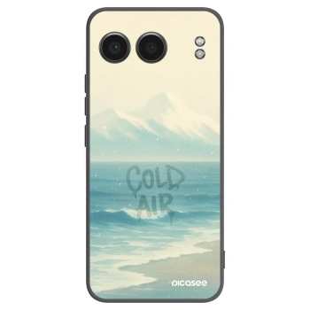 Picasee crna silikonska maskica za OnePlus Nord 4 - COLD AIR