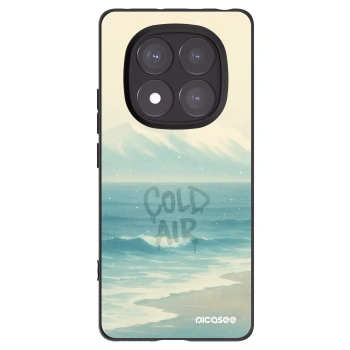 Picasee crna silikonska maskica za Xiaomi Redmi Note 14 Pro 5G - COLD AIR