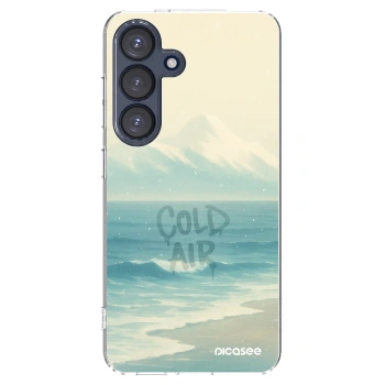 Picasee silikonska prozirna maskica za Samsung Galaxy S25 5G - COLD AIR