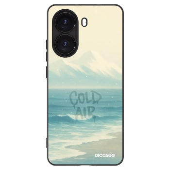 Picasee crna silikonska maskica za Xiaomi Poco X7 Pro 5G - COLD AIR