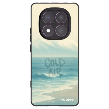 Picasee crna silikonska maskica za Xiaomi Redmi Note 14 Pro 4G - COLD AIR