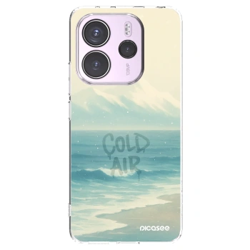 Picasee silikonska prozirna maskica za Xiaomi Redmi Note 14 4G - COLD AIR
