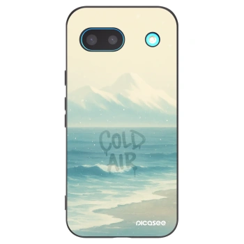 Picasee crna silikonska maskica za Google Pixel 8a - COLD AIR