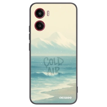 Picasee crna silikonska maskica za Motorola Moto G05 - COLD AIR