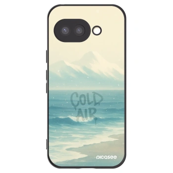 Picasee crna silikonska maskica za Google Pixel 9a - COLD AIR