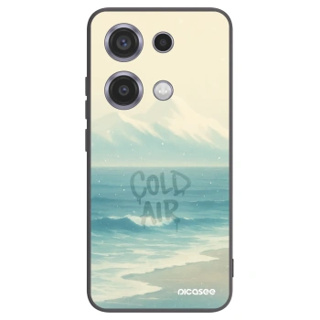 Picasee crna silikonska maskica za Xiaomi Redmi Note 14S - COLD AIR
