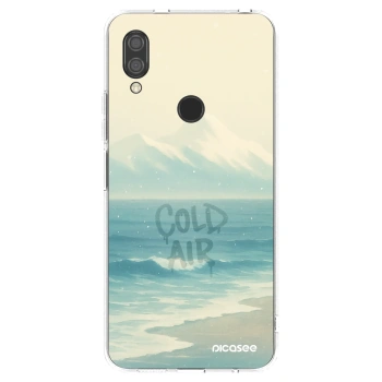 Picasee silikonska prozirna maskica za Xiaomi Redmi 7 - COLD AIR