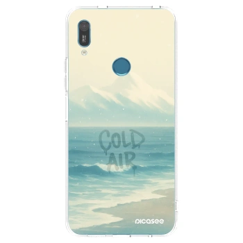 Picasee silikonska prozirna maskica za Huawei Y6 2019 - COLD AIR