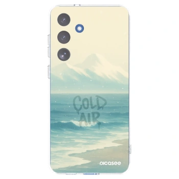 Picasee silikonska prozirna maskica za Samsung Galaxy S25 FE 5G - COLD AIR