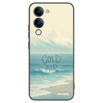 Picasee crna silikonska maskica za Vivo Y29s 5G - COLD AIR
