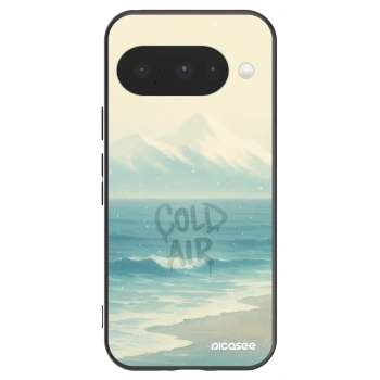 Picasee crna silikonska maskica za Google Pixel 10 - COLD AIR