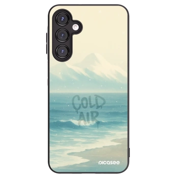 Picasee crna silikonska maskica za Samsung Galaxy A16 4G - COLD AIR