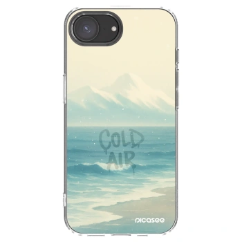 Picasee silikonska prozirna maskica za Apple iPhone 17e - COLD AIR