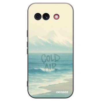 Picasee crna silikonska maskica za Google Pixel 10a - COLD AIR