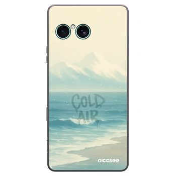 Picasee crna silikonska maskica za Sony Xperia 10 VII - COLD AIR