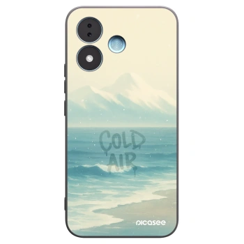 Picasee crna silikonska maskica za Xiaomi Redmi Note 17 5G - COLD AIR