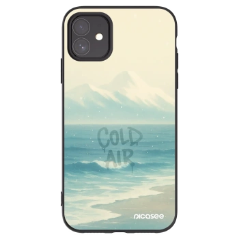 Picasee crna silikonska maskica za Apple iPhone 11 - COLD AIR