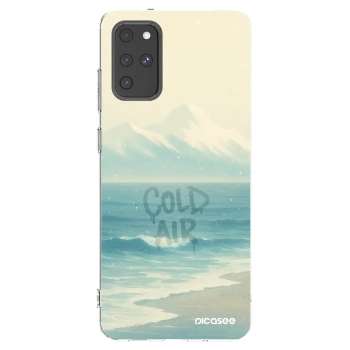 Picasee silikonska prozirna maskica za Samsung Galaxy S20+ G985F - COLD AIR