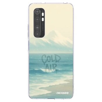 Picasee silikonska prozirna maskica za Xiaomi Mi Note 10 Lite - COLD AIR