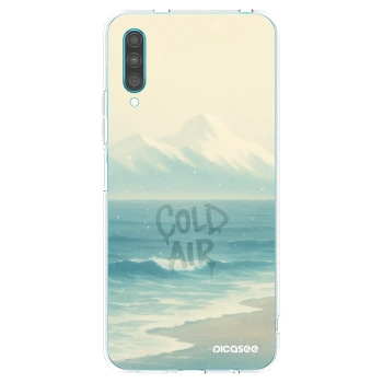Picasee silikonska prozirna maskica za Samsung Galaxy A30s A307F - COLD AIR