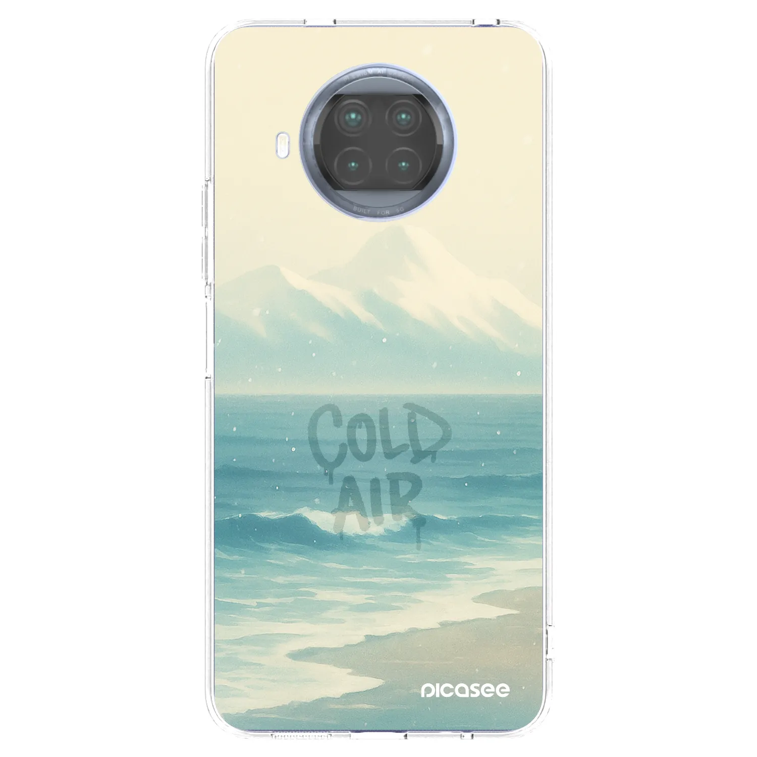 Picasee silikonska prozirna maskica za Xiaomi Mi 10T Lite - COLD AIR