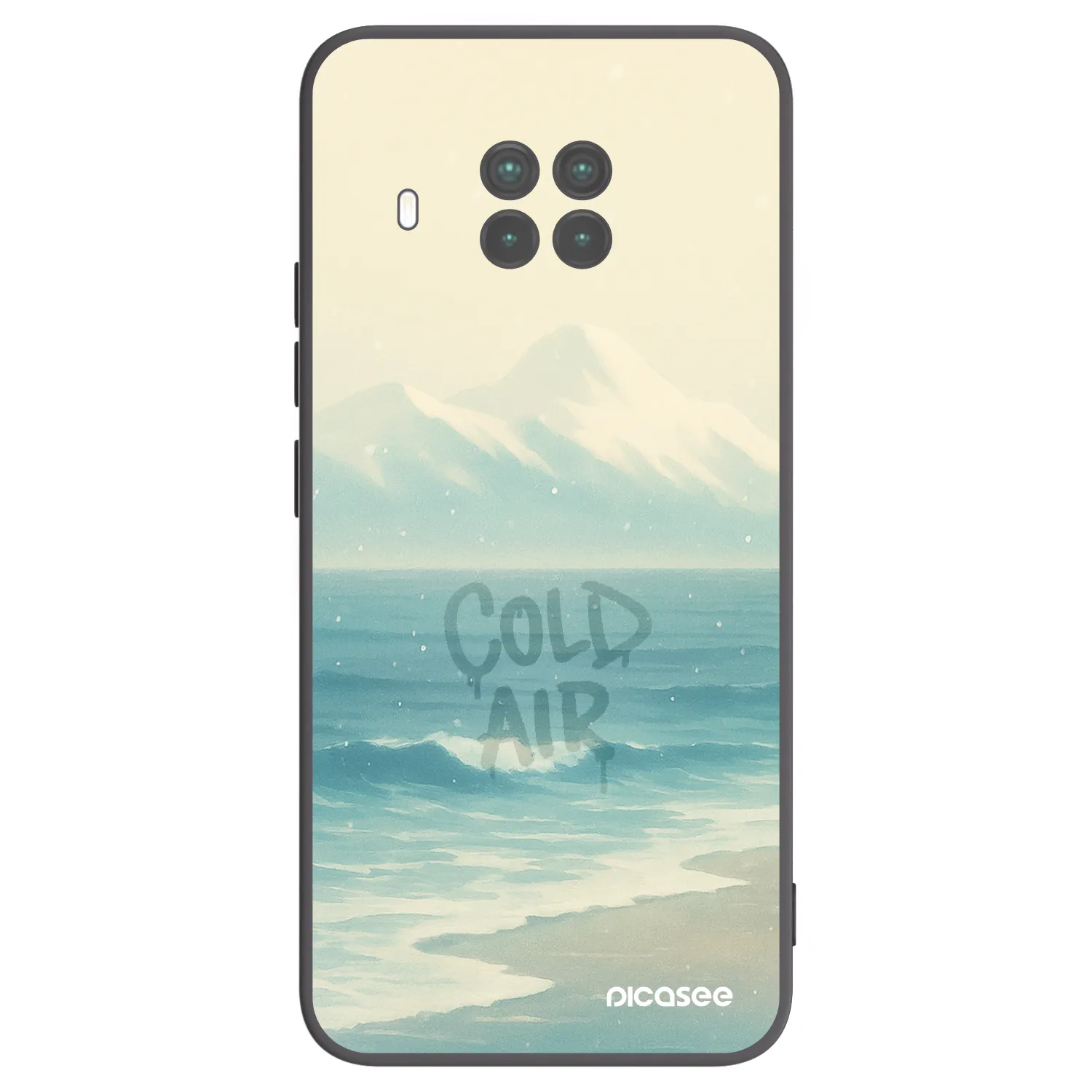 Picasee crna silikonska maskica za Xiaomi Mi 10T Lite - COLD AIR