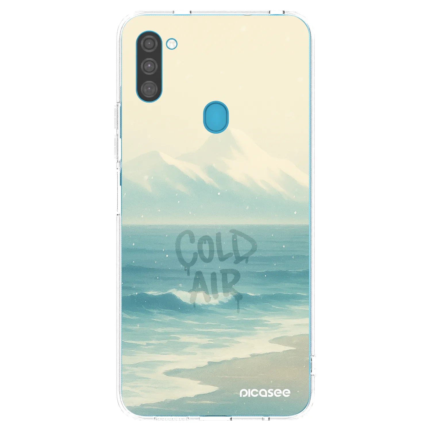 Picasee silikonska prozirna maskica za Samsung Galaxy M11 - COLD AIR