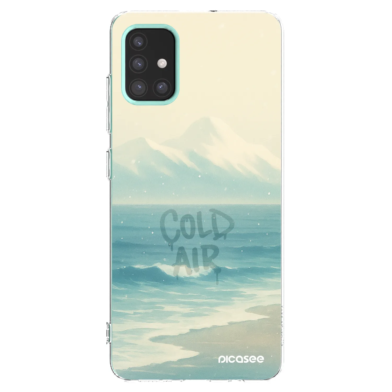Picasee silikonska prozirna maskica za Samsung Galaxy M31s - COLD AIR