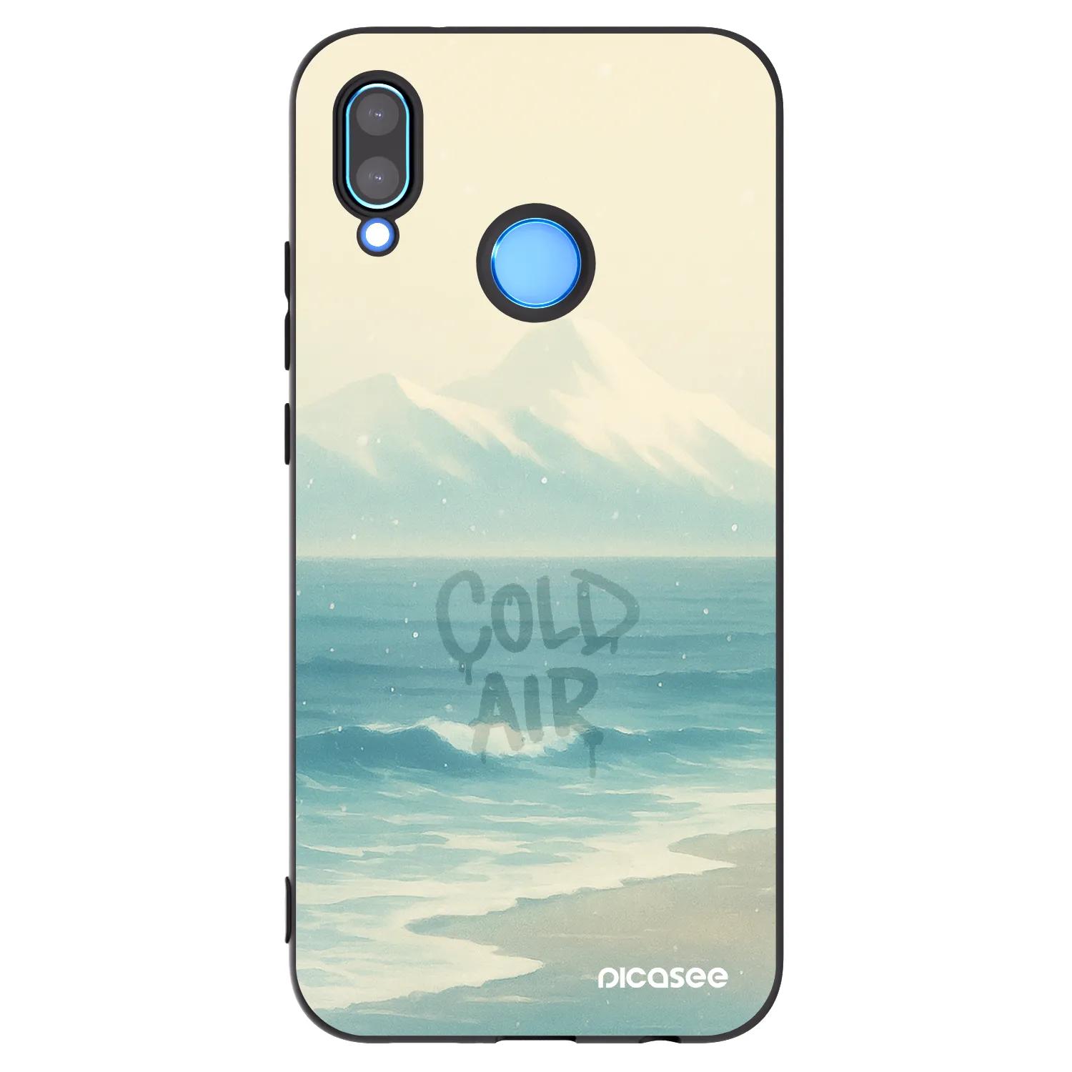 Picasee crna silikonska maskica za Huawei Mate 40 Pro - COLD AIR