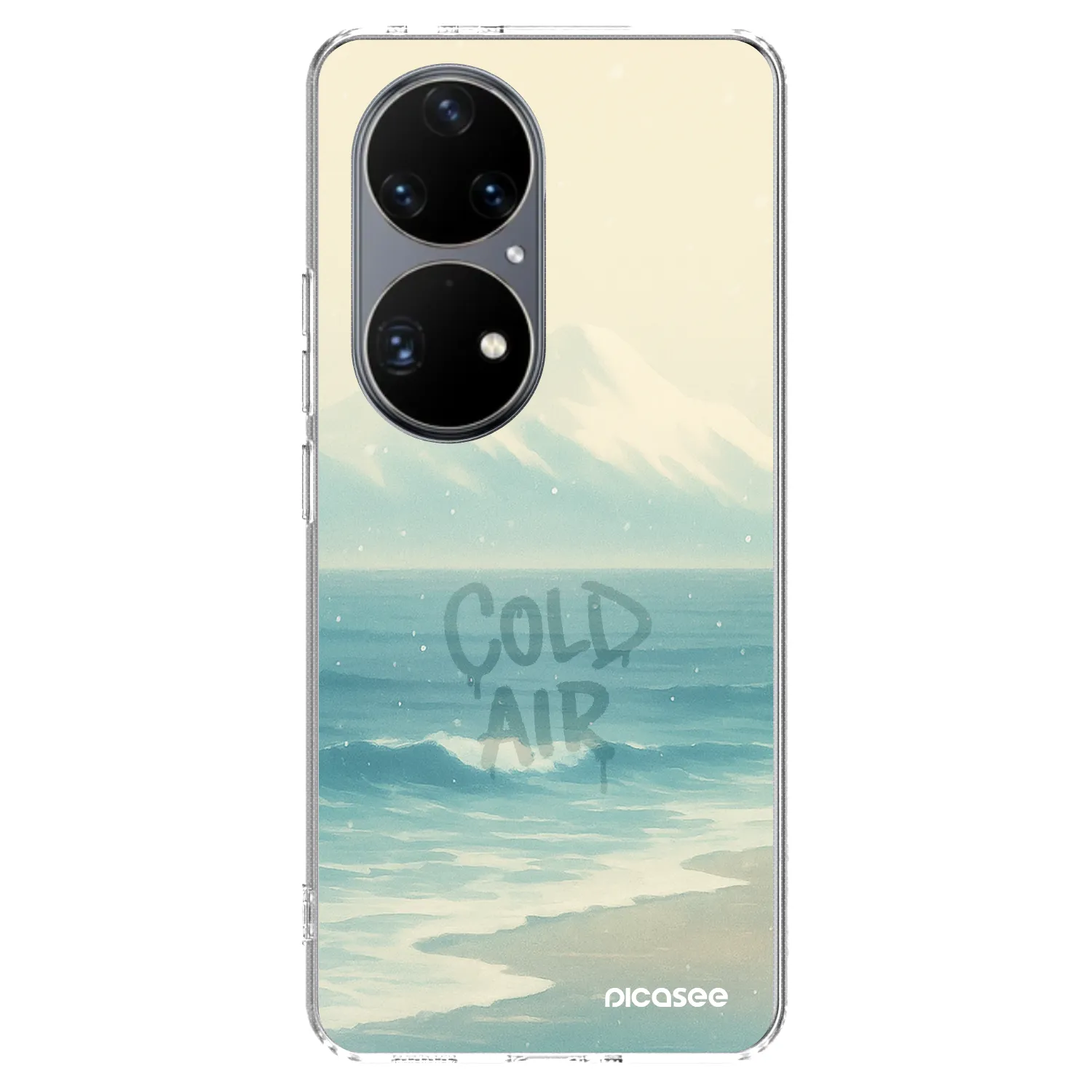 Picasee silikonska prozirna maskica za Huawei P50 - COLD AIR