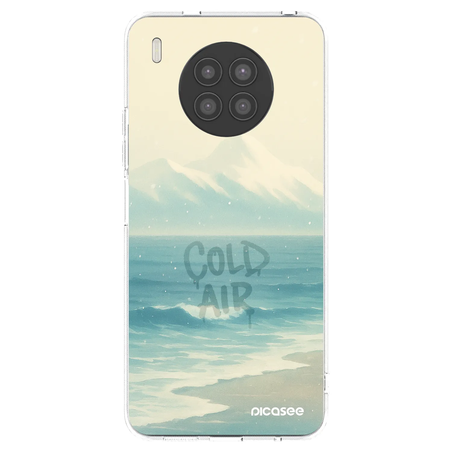 Picasee silikonska prozirna maskica za Huawei Nova 8i - COLD AIR