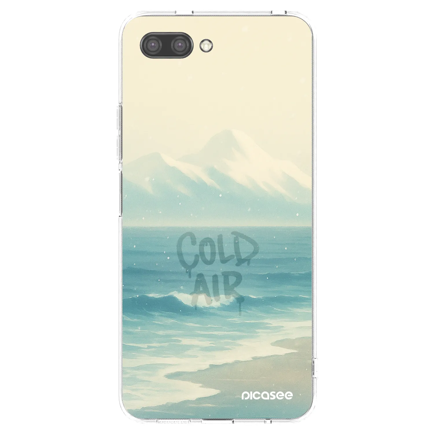 Picasee silikonska prozirna maskica za Honor 10 - COLD AIR