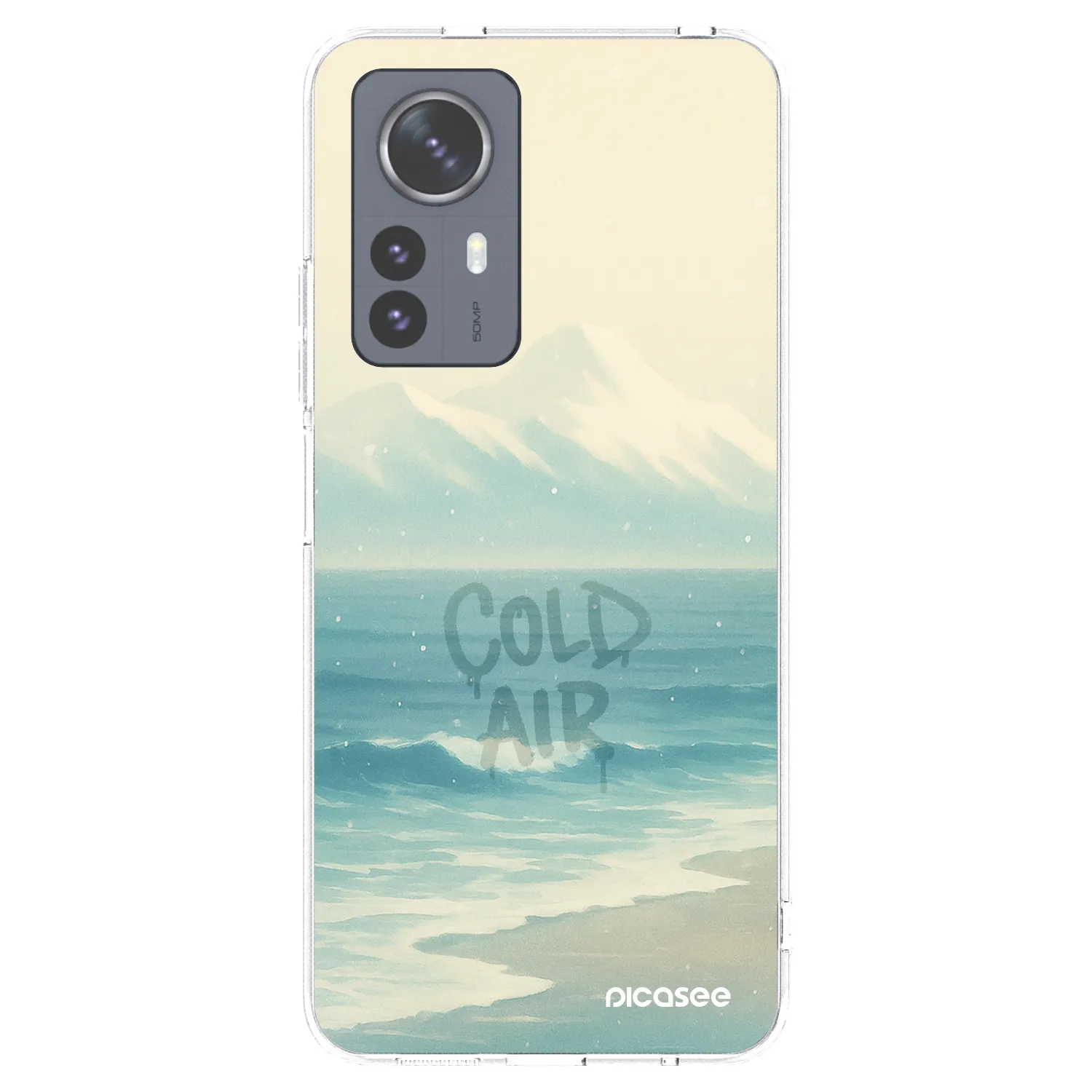 Picasee silikonska prozirna maskica za Xiaomi 12 Pro - COLD AIR
