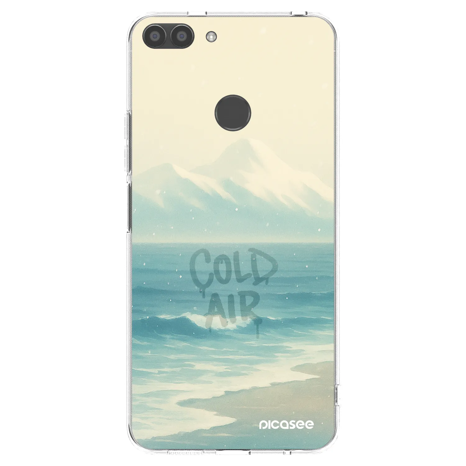 Picasee silikonska prozirna maskica za Huawei P Smart - COLD AIR