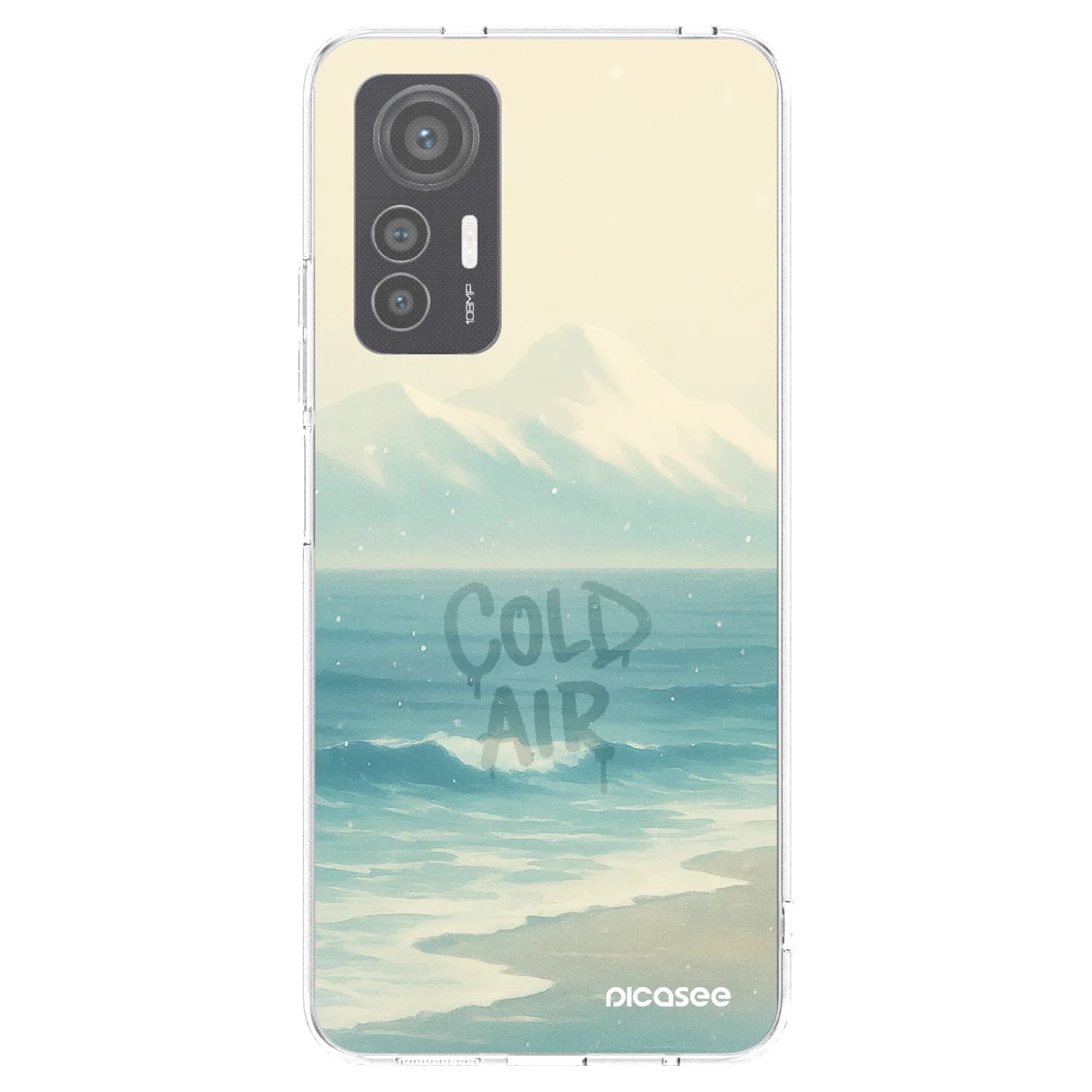 Picasee silikonska prozirna maskica za Xiaomi 12 Lite - COLD AIR