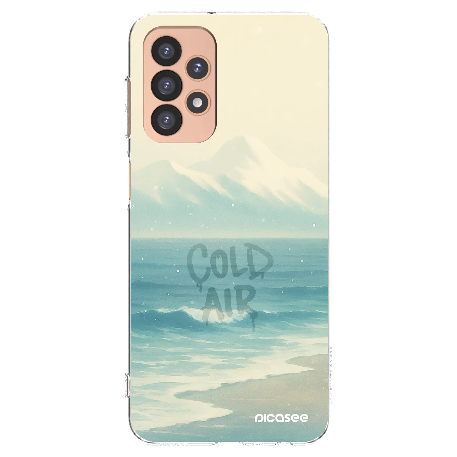 Picasee silikonska prozirna maskica za Samsung Galaxy A23 A236B 5G - COLD AIR